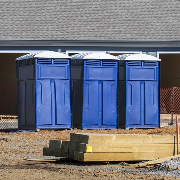 what is the cost difference between standard and deluxe porta potty rentals in Humboldt